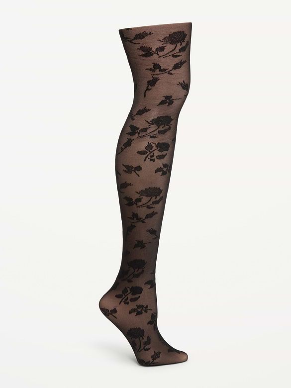 Textured Tights for Women