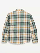 L'image numéro 2 présente Chemise en flanelle à manches longues pour garçon