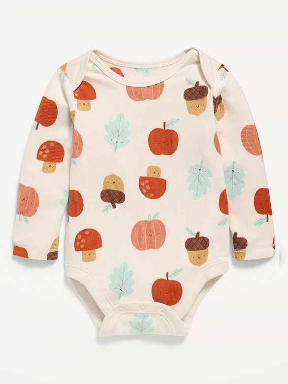 Cache-couche DouxCocon à manches longues et à motif pour bébé