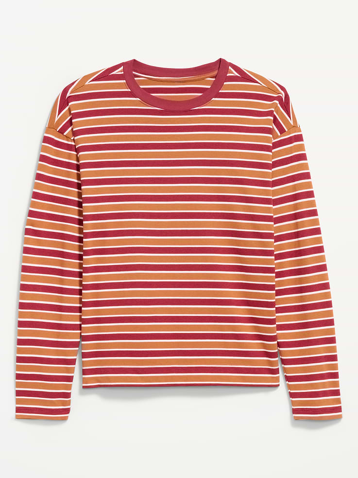 L'image numéro 4 présente T-shirt ras du cou rétro