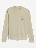 Image number 4 showing, Long-Sleeve Heavyweight Graphic T-Shirt