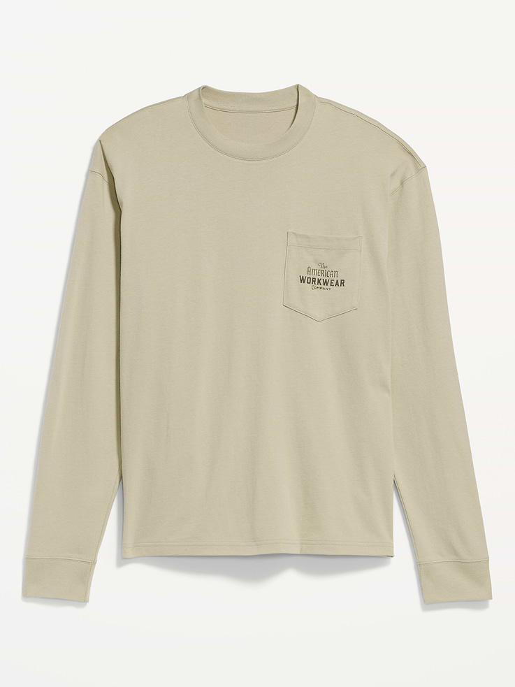 Image number 4 showing, Long-Sleeve Heavyweight Graphic T-Shirt