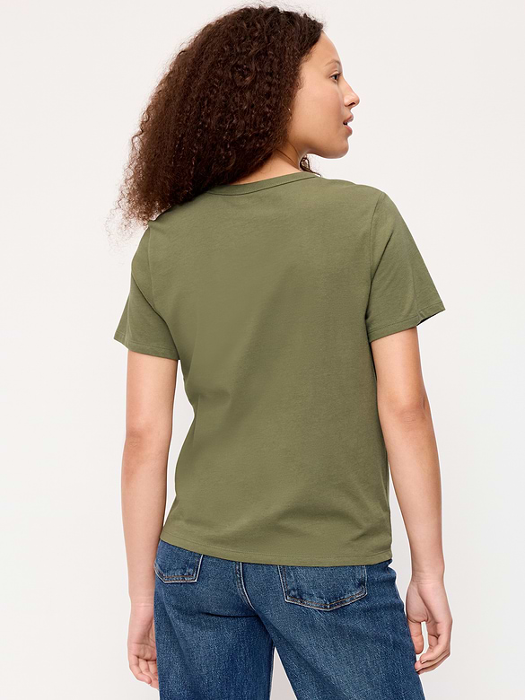 EveryWear Crew-Neck Graphic T-Shirt
