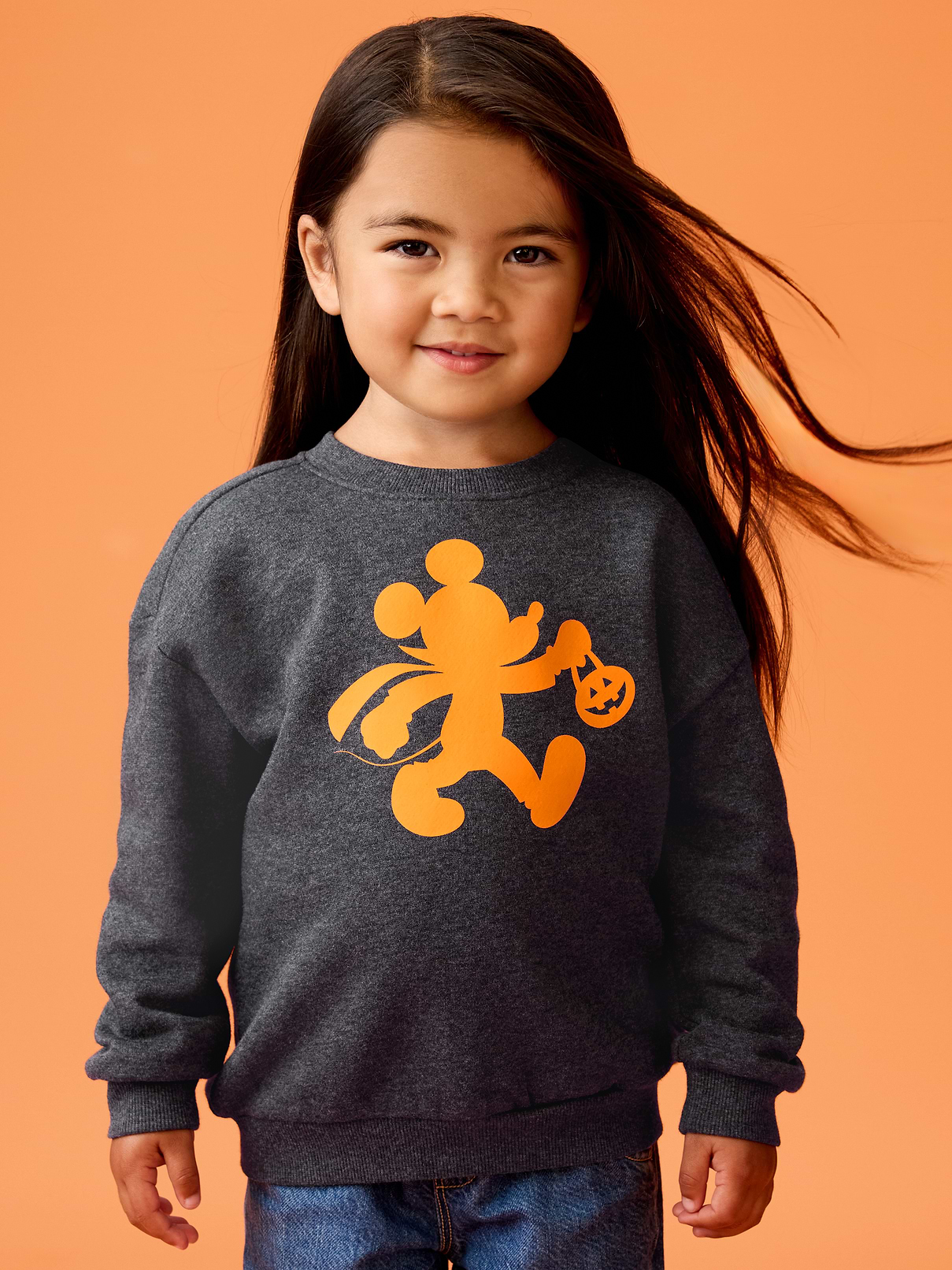 Image number 2 showing, Old Navy x Disney Mickey Mouse Oversized Sweatshirt for Toddler