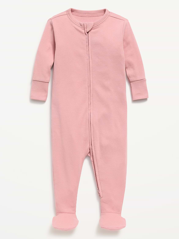 Snug-Fit 2-Way-Zip Sleep & Play Footed One-Piece for Baby