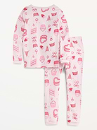 Image number 2 showing, Printed Snug-Fit Pajama Set for Toddler & Baby