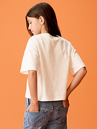 Image number 2 showing, Old Navy x Disney Minnie Mouse Boxy Cropped T-Shirt for Girls