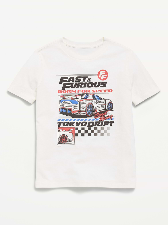 Fast & Furious™ Gender-Neutral Graphic T-Shirt for Kids