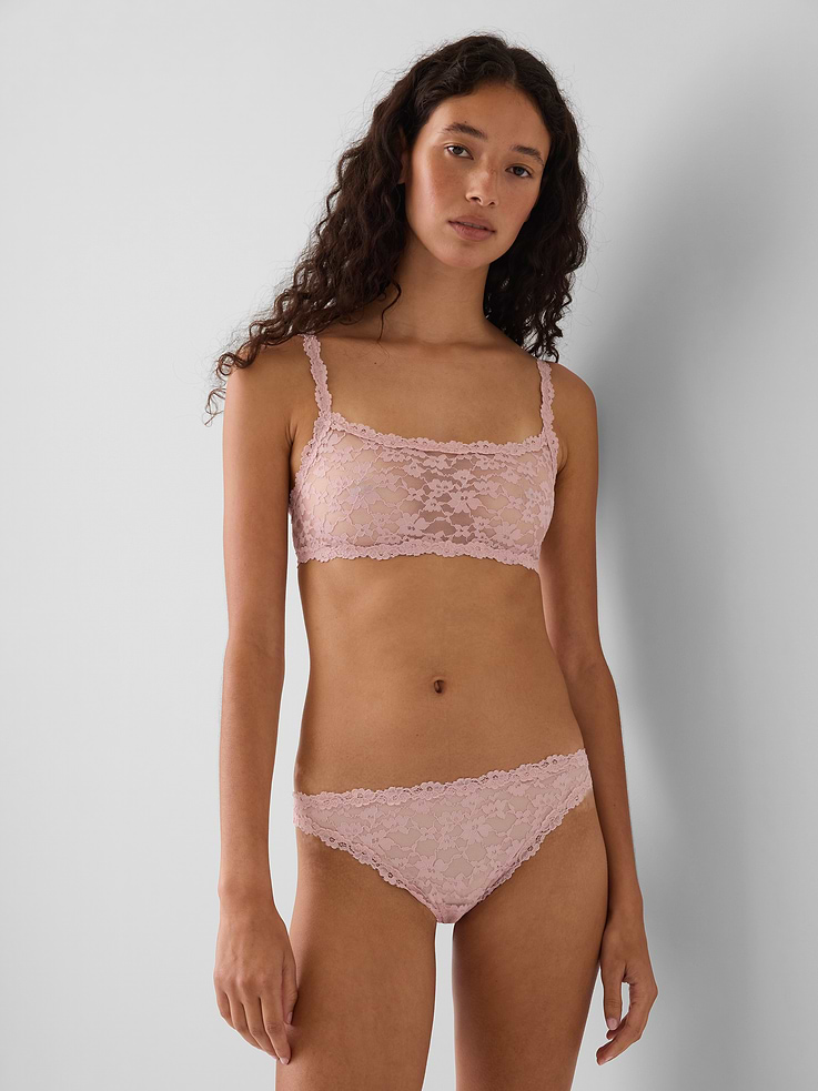 L'image numéro 1 présente Soutien-gorge léger en dentelle texturée