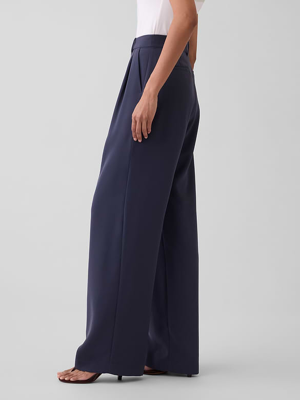 365 High Rise Pleated Trousers