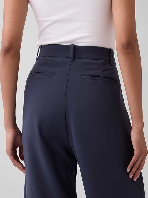 365 High Rise Pleated Trousers