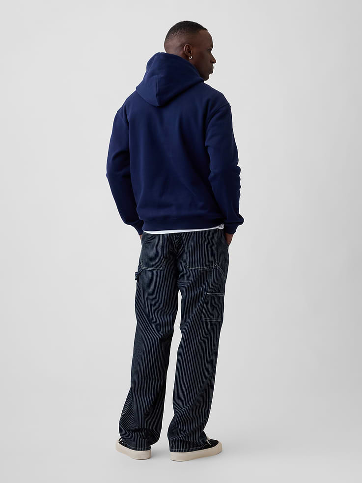 Image number 2 showing, Relaxed Stripe Carpenter Jeans