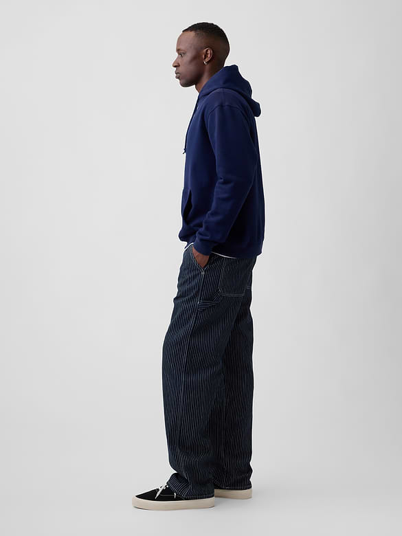Relaxed Stripe Carpenter Jeans