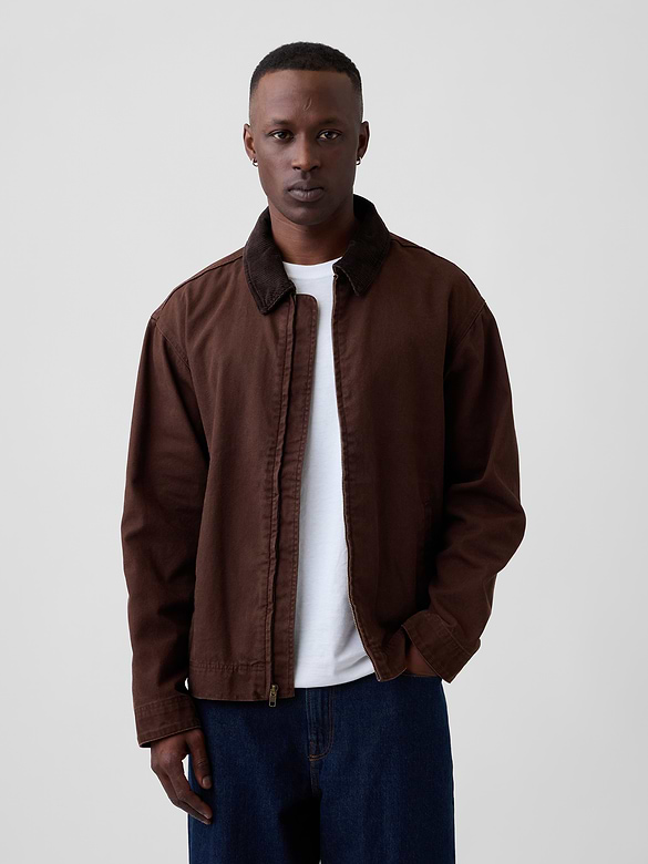 Relaxed Canvas Barn Jacket