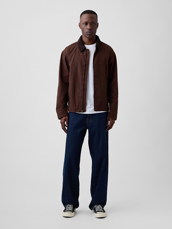 Relaxed Canvas Barn Jacket