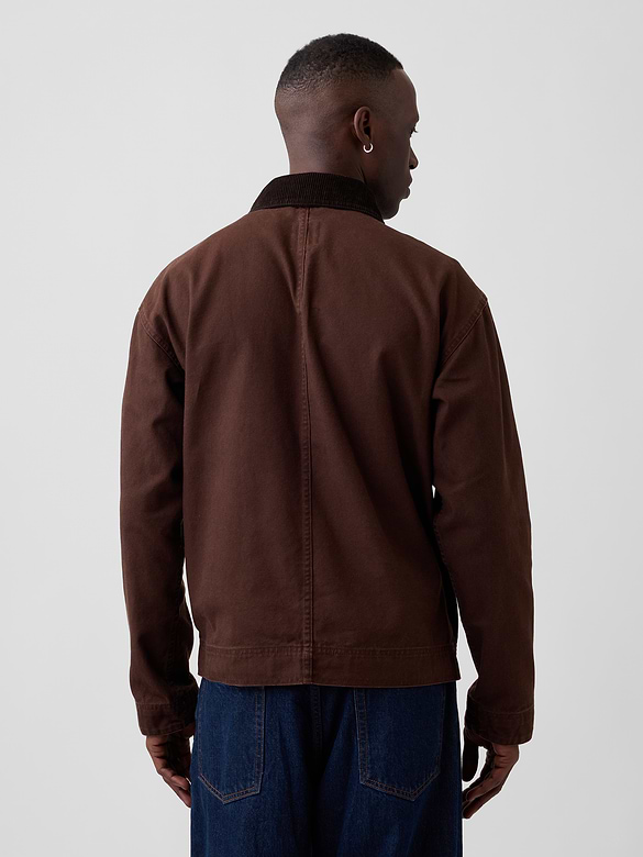 Relaxed Canvas Barn Jacket