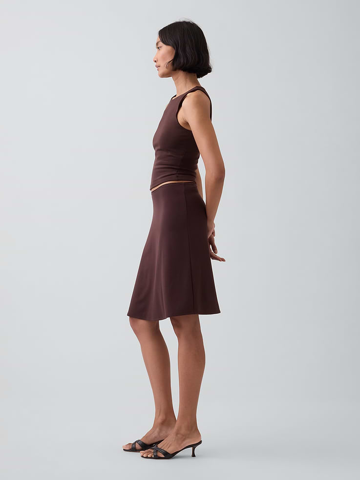 Image number 3 showing, Easy Knee-Length Skirt