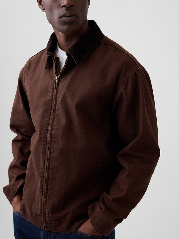 Relaxed Canvas Barn Jacket