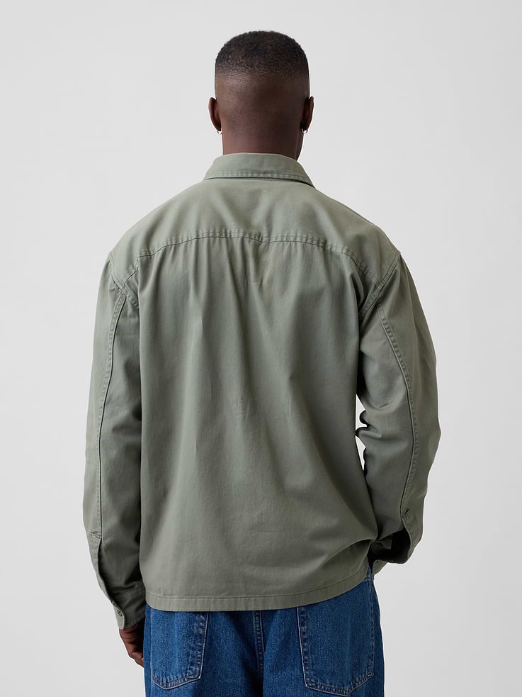 Image number 2 showing, Twill Shirt in Boxy Fit