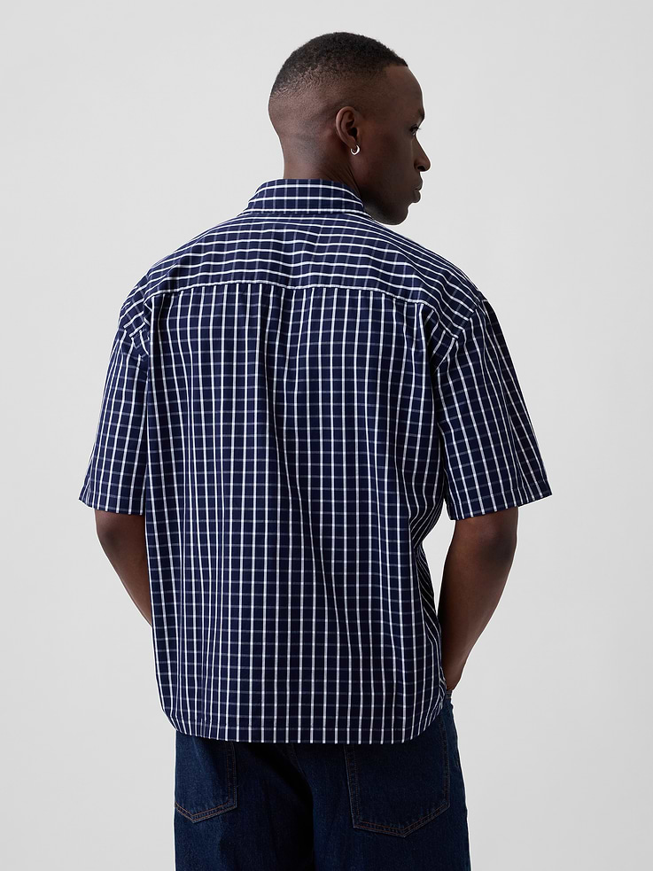 Image number 2 showing, Poplin Shirt in Boxy Fit