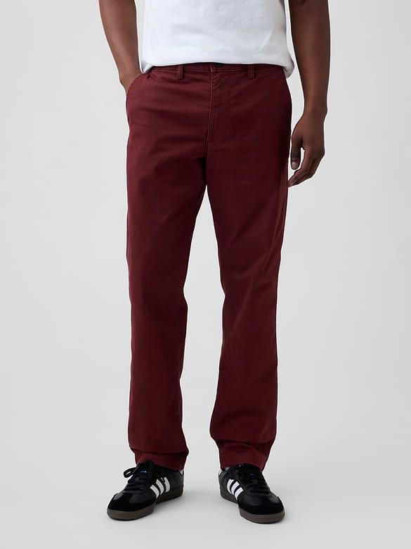 GapFlex Essential Khakis in Straight Fit