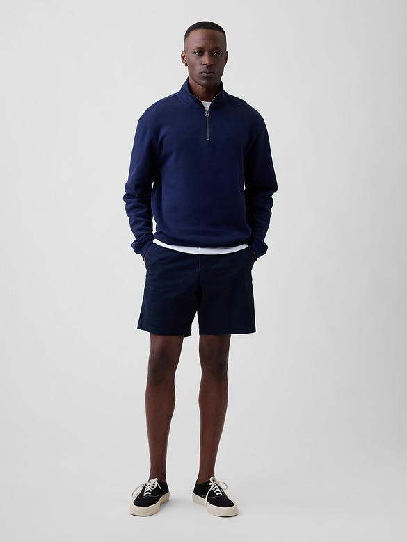 7" Essential Khaki Shorts