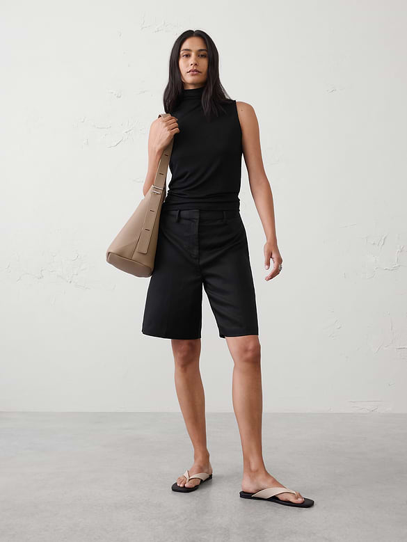 Soft Luxe Turtle-Neck Top