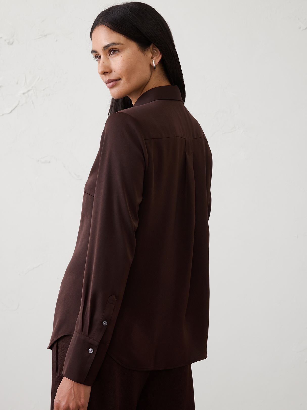 Silky Classic Shirt | Banana Republic Factory