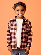 Image number 1 showing, Old Navy x Disney Mickey Mouse Flannel Unisex Shirt for Toddler