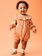 Image number 1 showing, Old Navy x Disney Minnie Mouse Flannel Romper for Baby