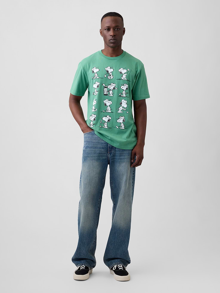 Image number 3 showing, Peanuts Everyday Soft Relaxed Graphic T-Shirt