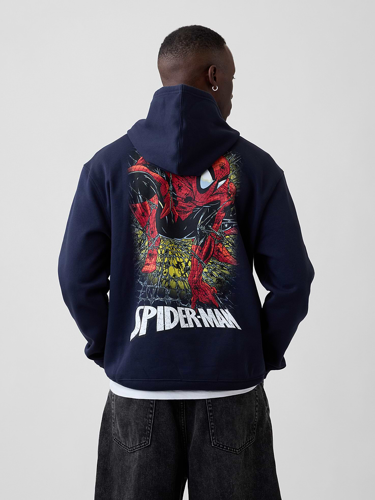 Image number 2 showing, Marvel Spider-Man Relaxed Gap Logo Hoodie