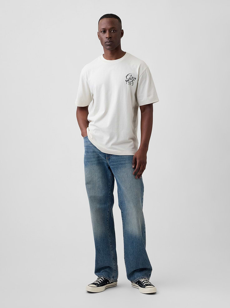 Image number 3 showing, Everyday Soft Relaxed Graphic T-Shirt