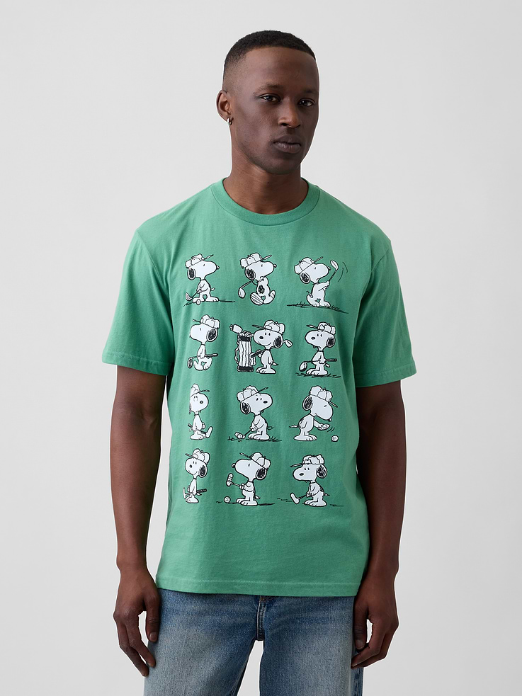 Image number 1 showing, Peanuts Everyday Soft Relaxed Graphic T-Shirt