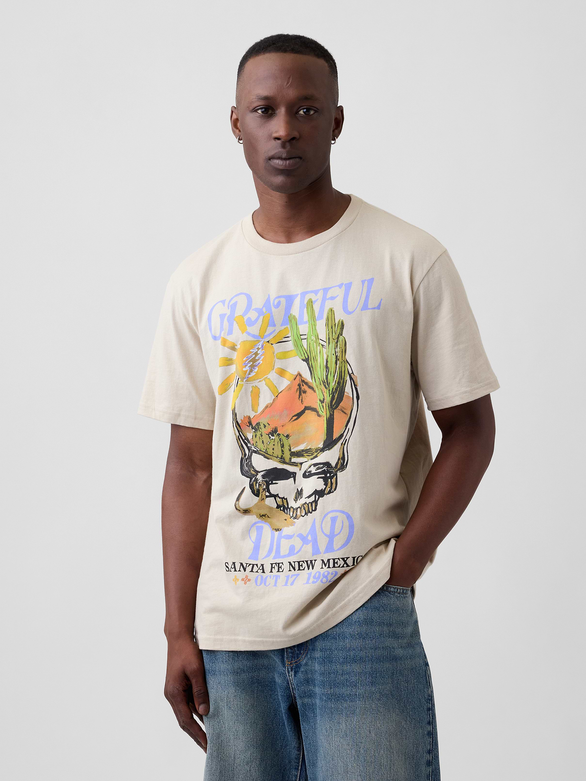 Grateful Dead Everyday Soft Relaxed Graphic T-Shirt | Gap Factory