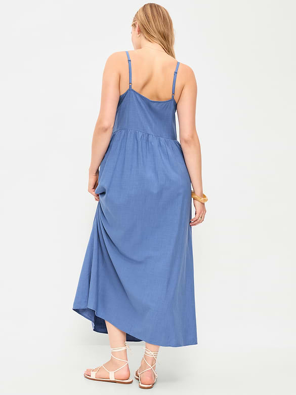 Sleeveless Boho Maxi Dress