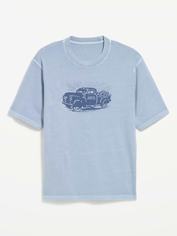 Loose Heavyweight Graphic T-Shirt