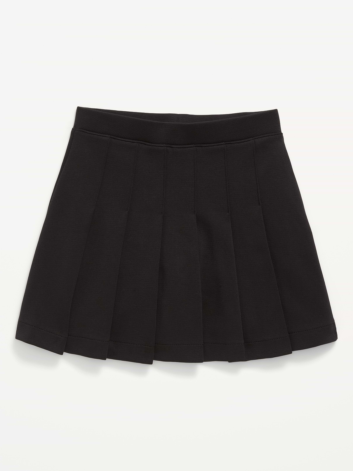 Image number 1 showing, School Uniform Ponte-Knit Pleated Skort for Girls