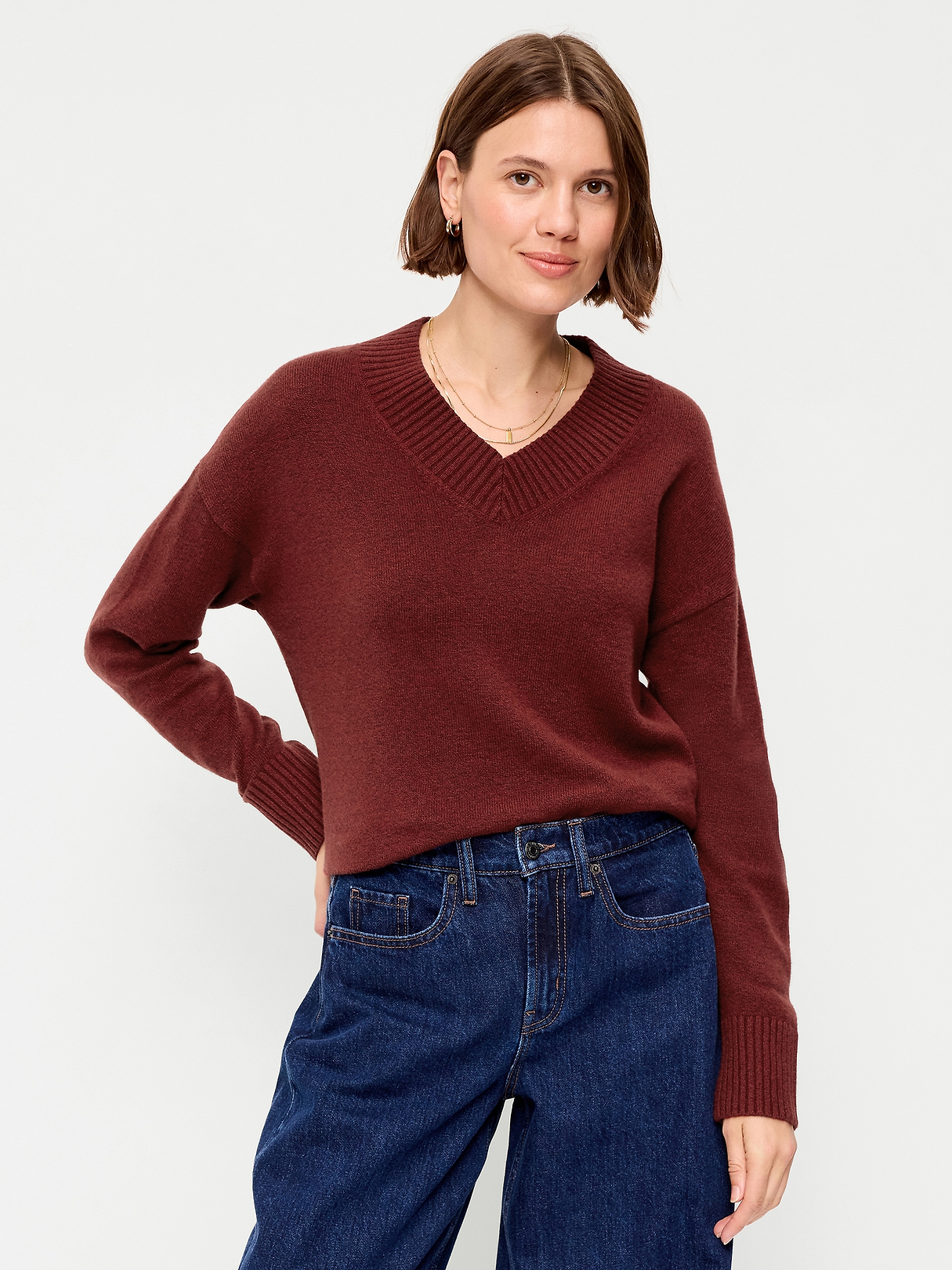 SoSoft V-Neck Sweater | Old Navy