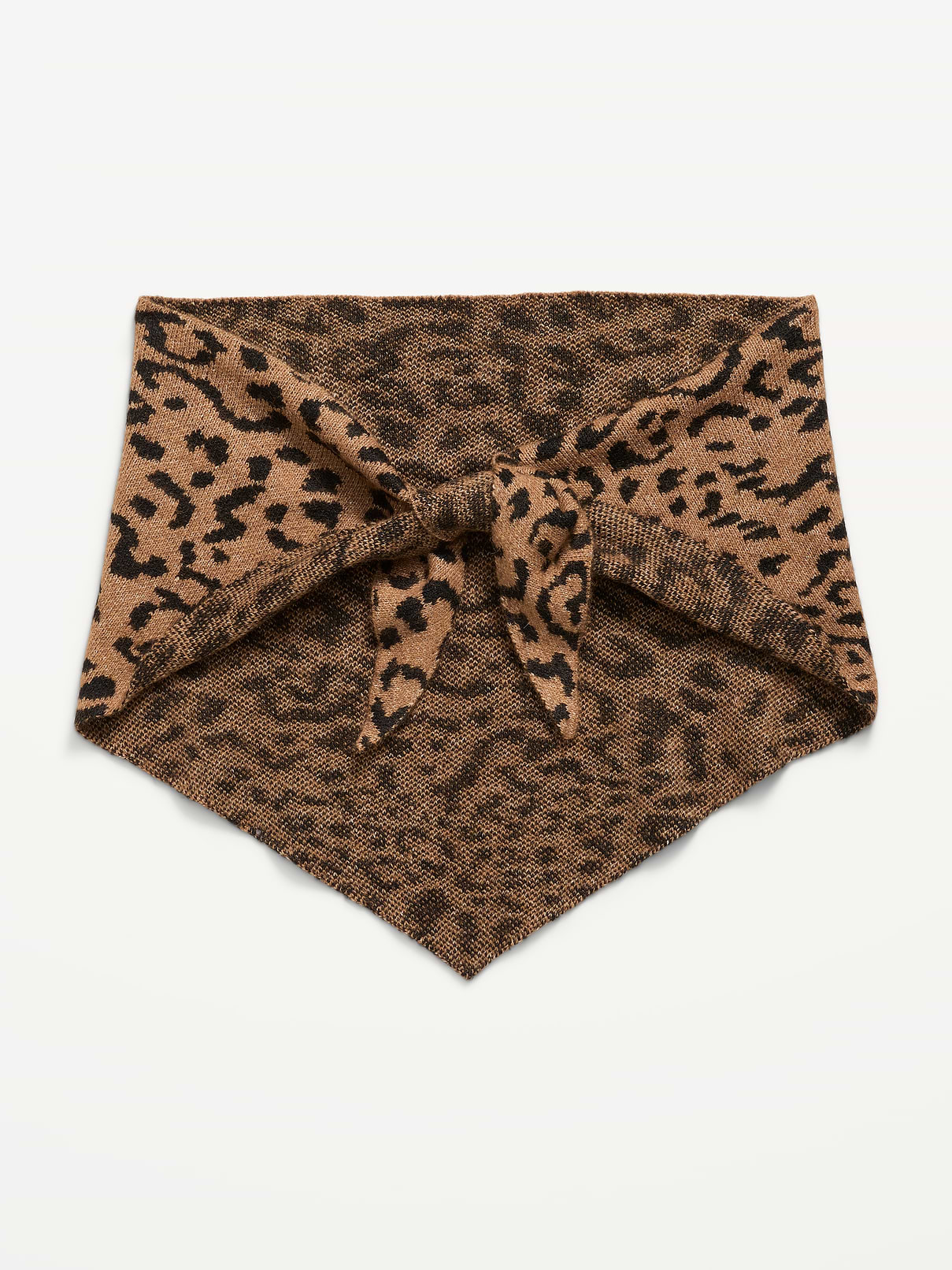 Image number 2 showing, Oversized Rib-Knit Triangle Scarf