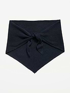 Image number 1 showing, Oversized Rib-Knit Triangle Scarf