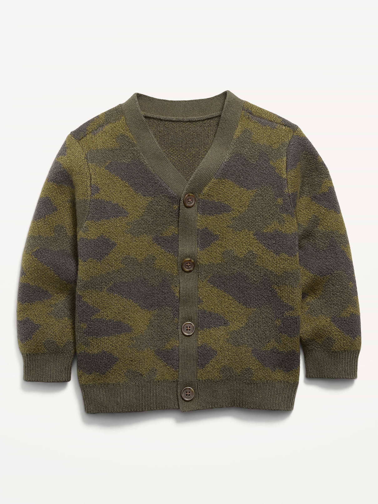 Image number 1 showing, SoSoft Oversized Cardigan Sweater for Toddler Boys