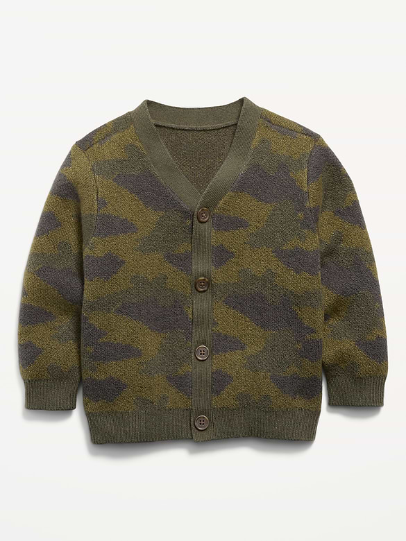 SoSoft Oversized Cardigan Sweater for Toddler Boys