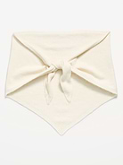 Image number 1 showing, Oversized Rib-Knit Triangle Scarf