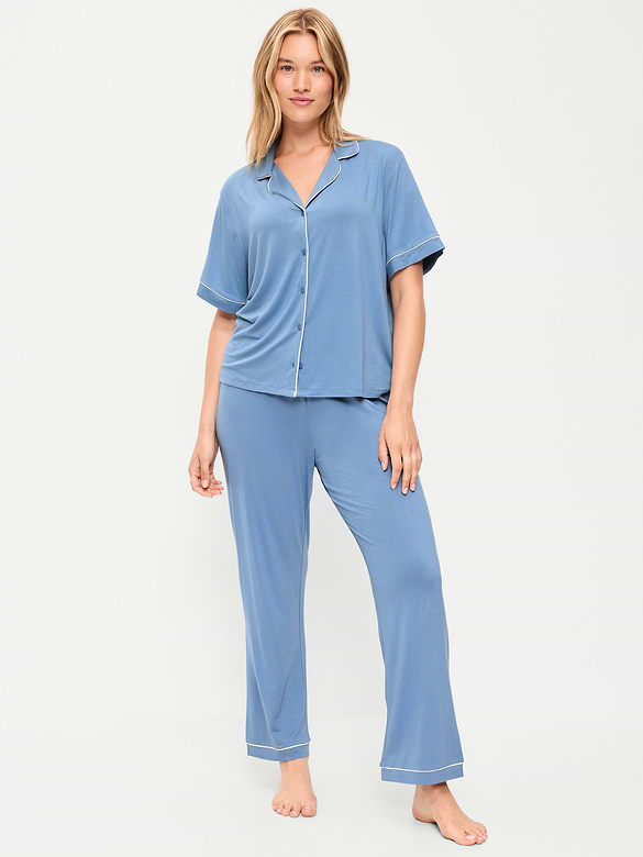 Sunday Sleep Knit Jersey Pant Set