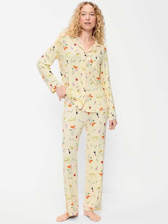 Sunday Sleep Knit Jersey Pant Set
