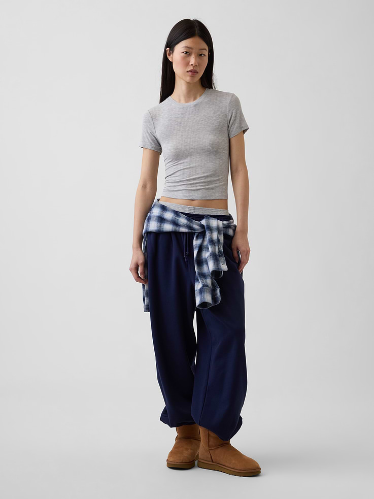 Image number 5 showing, SoftMade Modal Rib PJ T-Shirt
