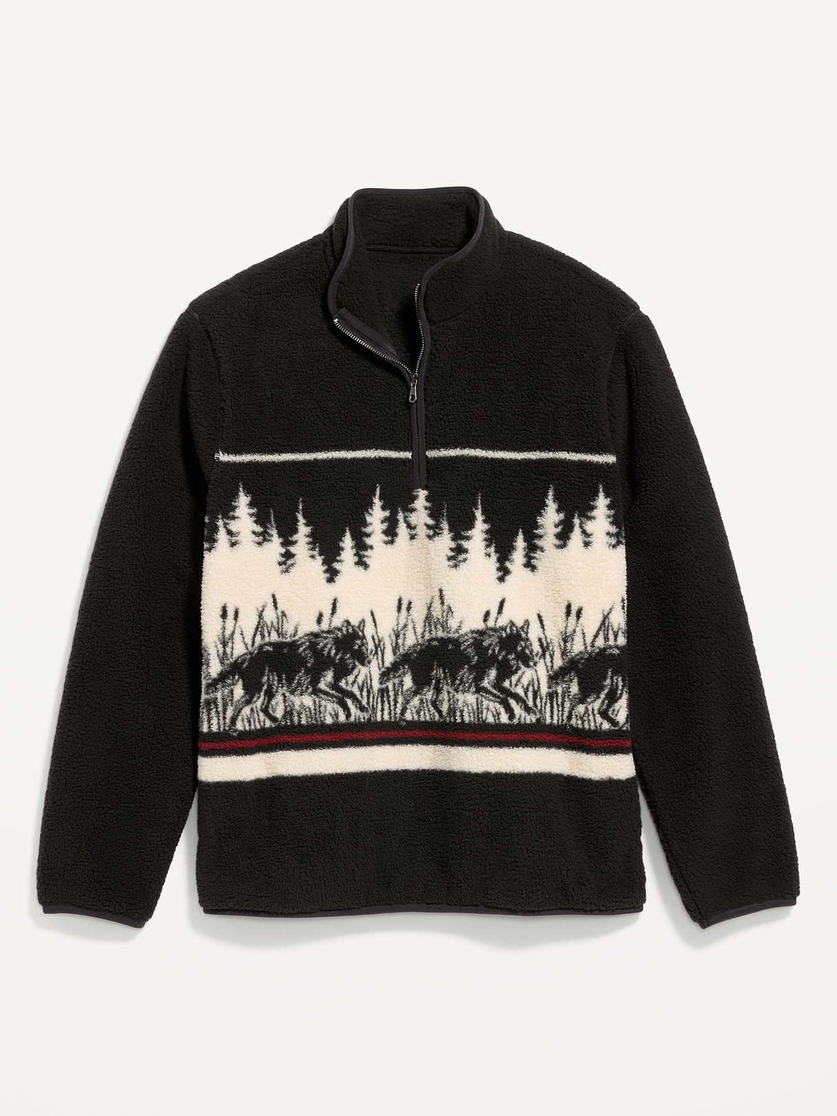 Sherpa Quarter Zip | Old Navy