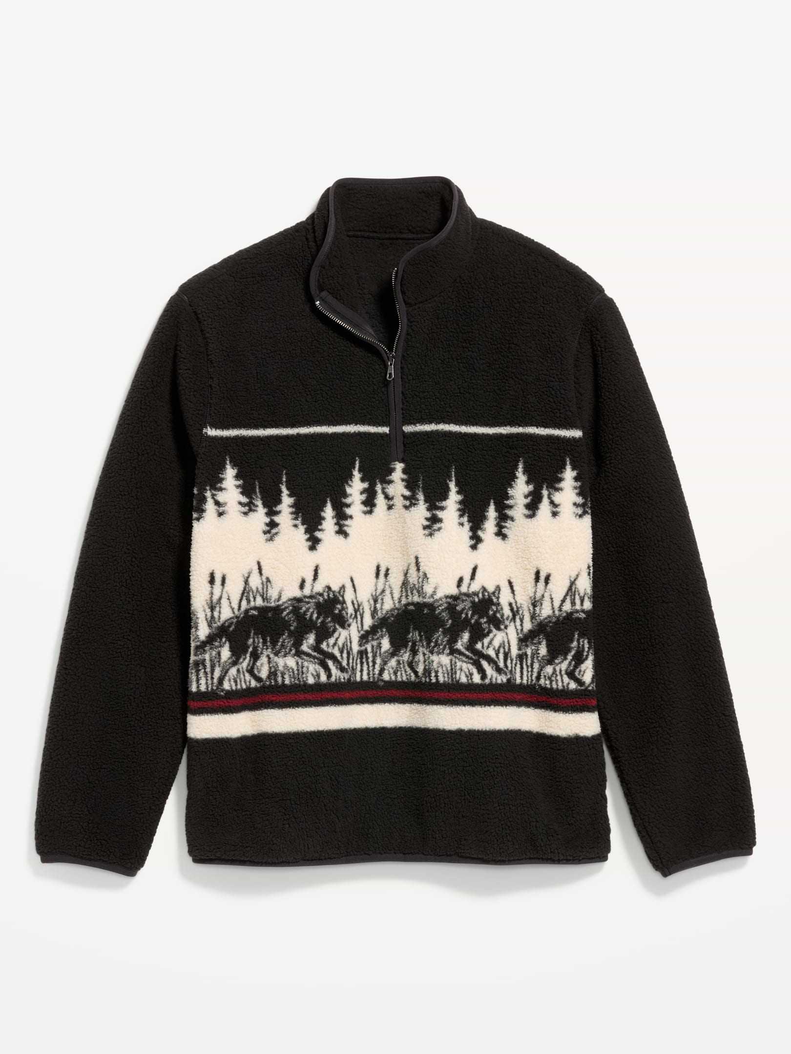 Sherpa Quarter Zip | Old Navy