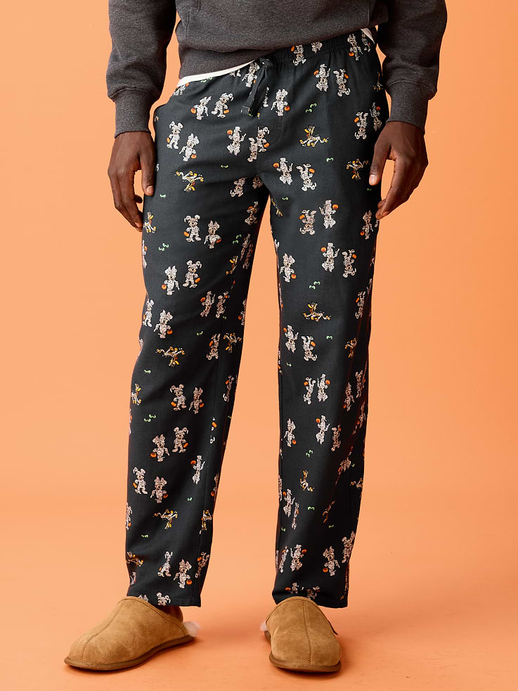 Image number 1 showing, Old Navy x Disney Mickey Mouse Flannel Pajama Pants for Men